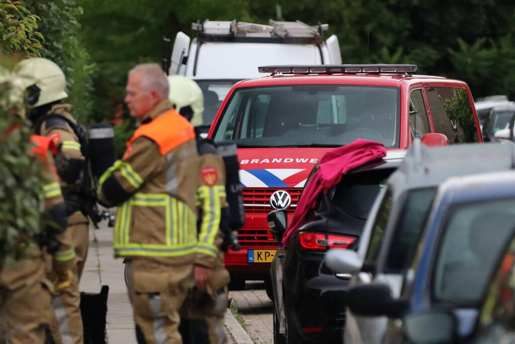 Brandweer ingezet voor brand in woning