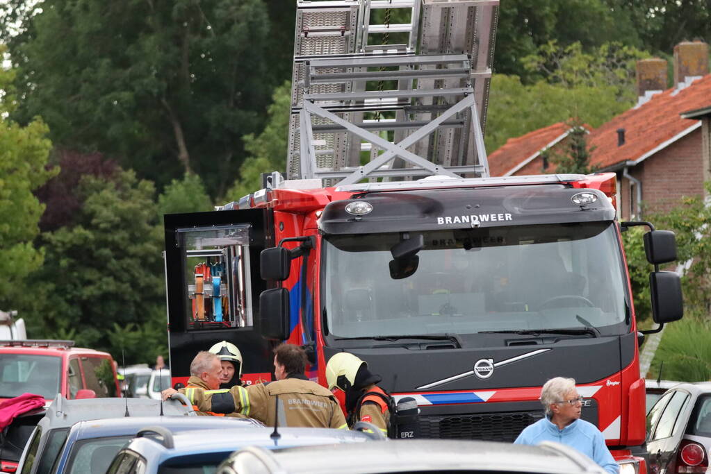 Brandweer ingezet voor brand in woning