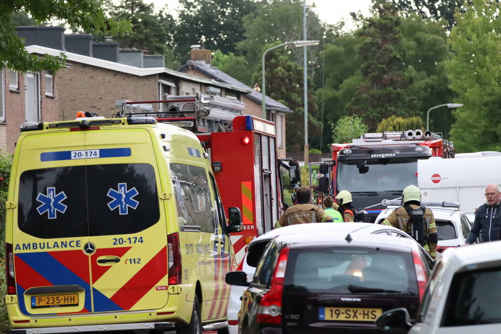 Brandweer ingezet voor brand in woning