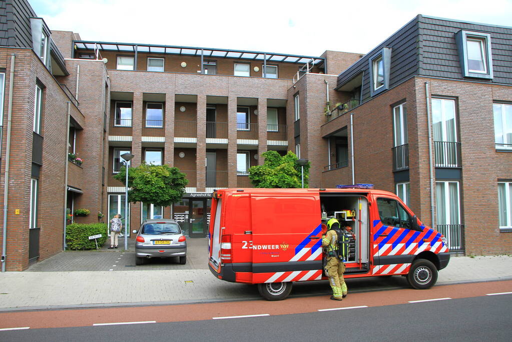 Stankoverlast in flatgebouw door gemorste benzine