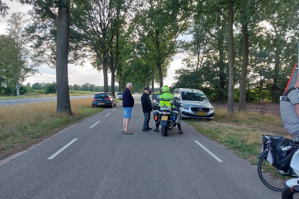 Protestactie tegen plat gooien crossbaan