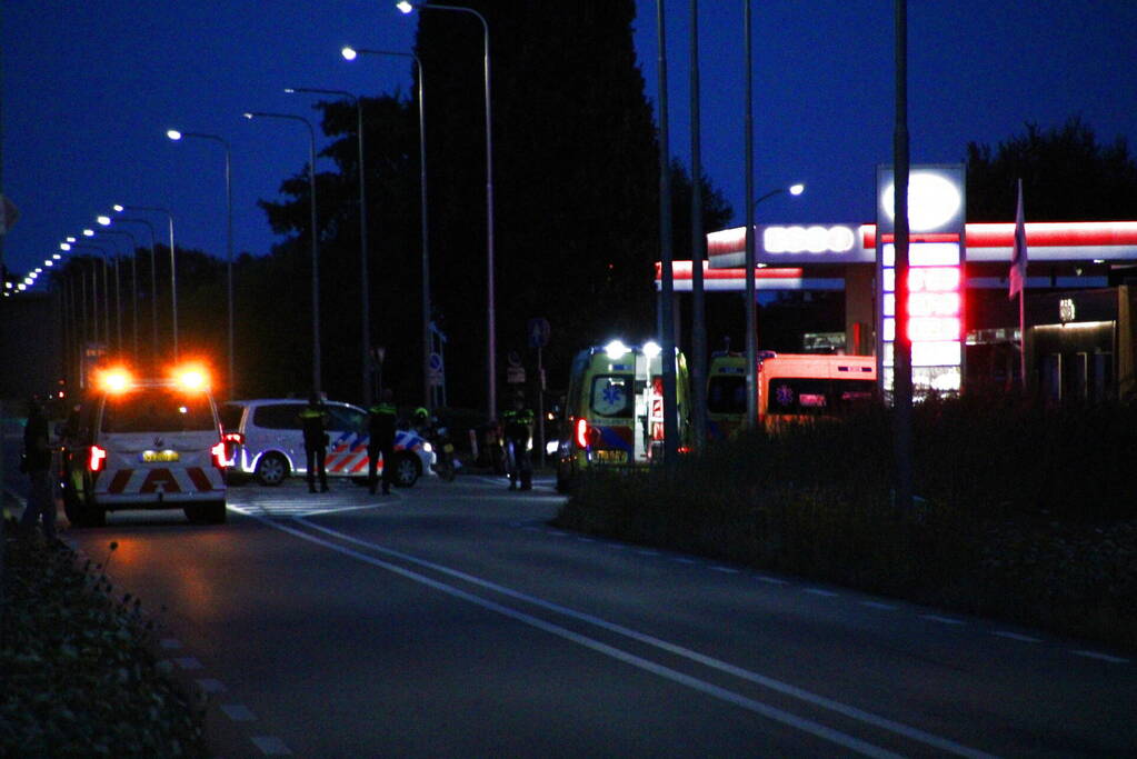 Motorrijder overleden bij ernstig verkeersongeval