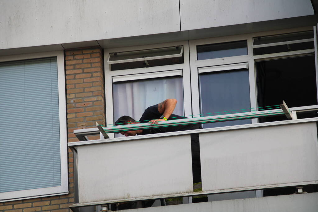 Woning vol rook door vergeten pan