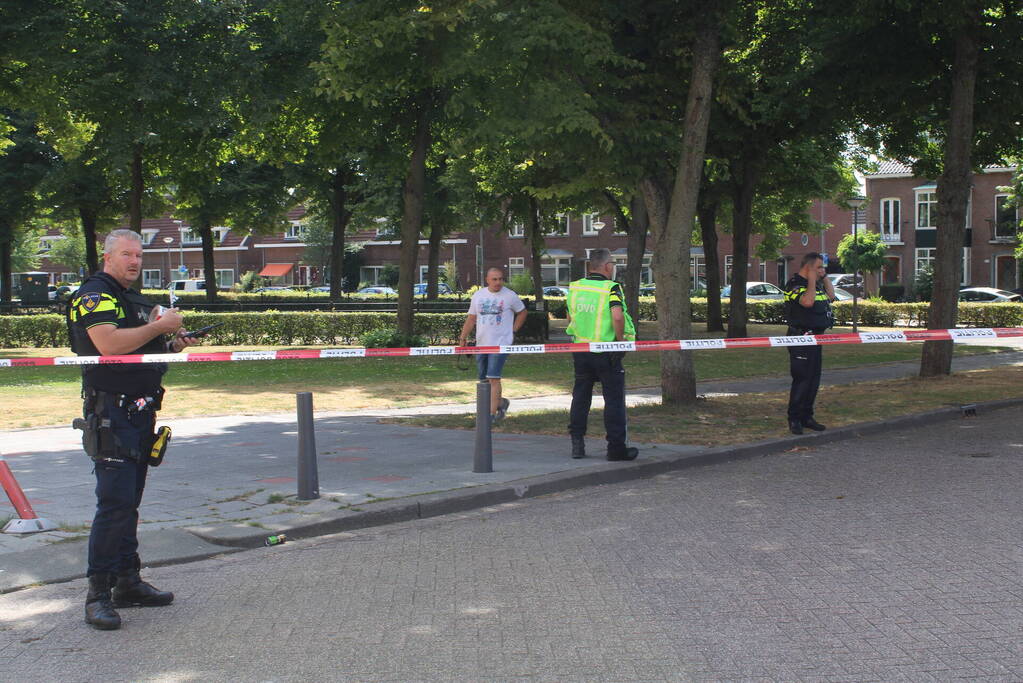 Straat afgezet na melding van schietpartij