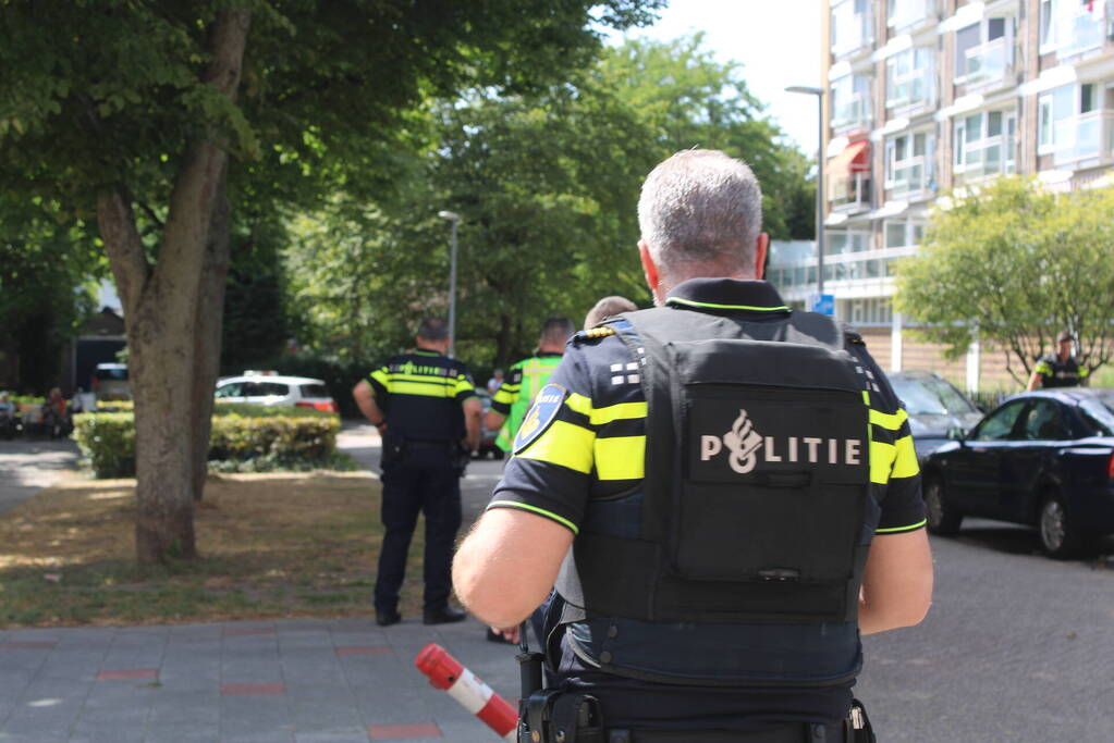 Straat afgezet na melding van schietpartij