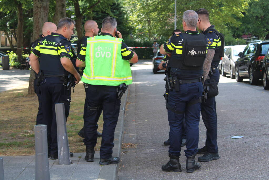 Straat afgezet na melding van schietpartij