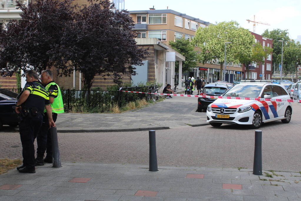 Straat afgezet na melding van schietpartij