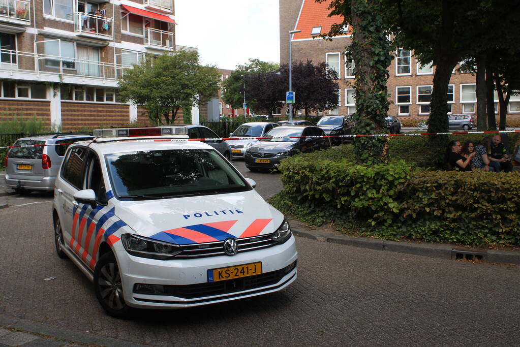 Straat afgezet na melding van schietpartij