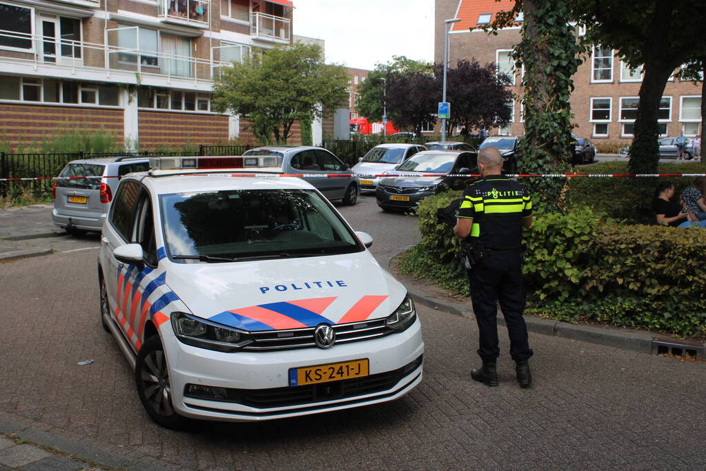 Straat afgezet na melding van schietpartij