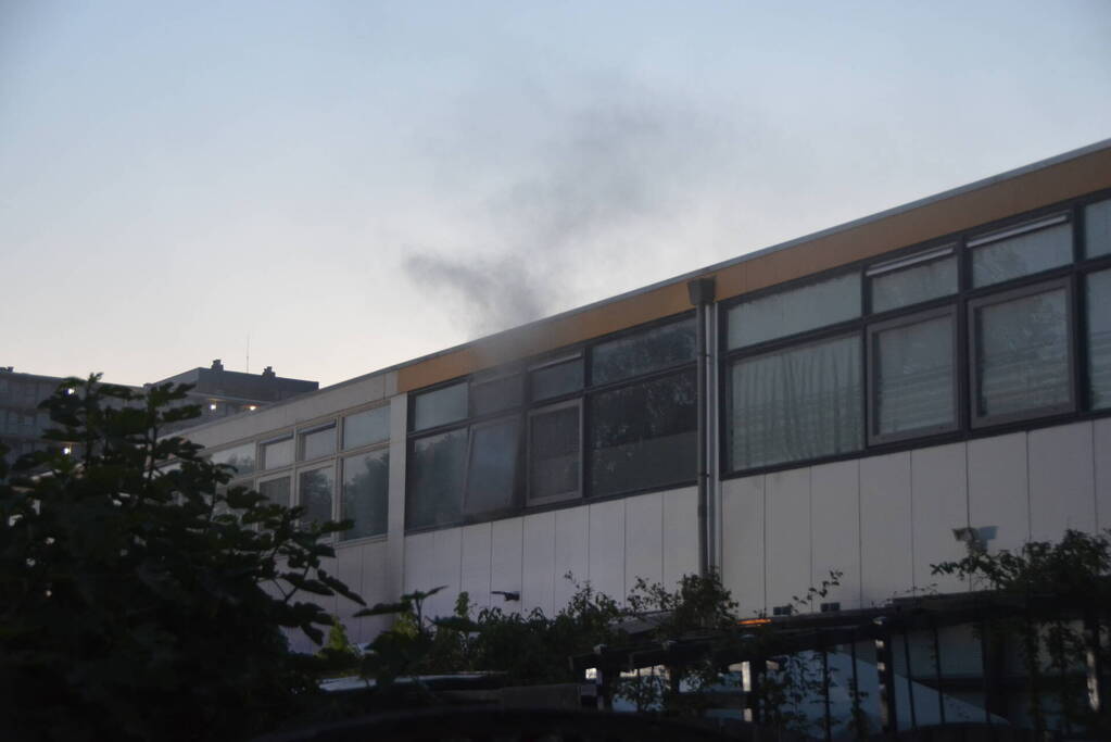 Flinke rookontwikkeling bij woningbrand