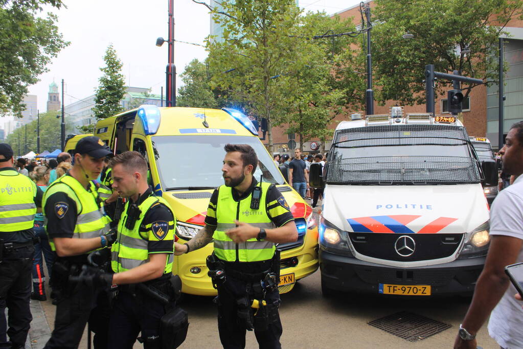 Steekpartij tijdens zomercarnaval