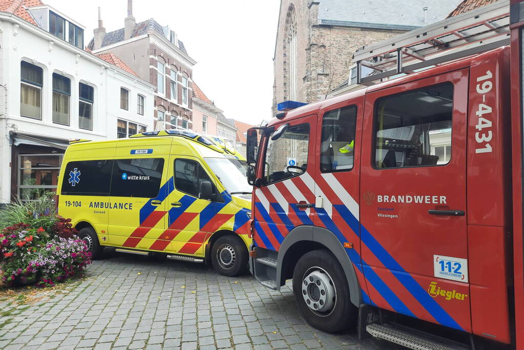 Brand in café snel onder controle