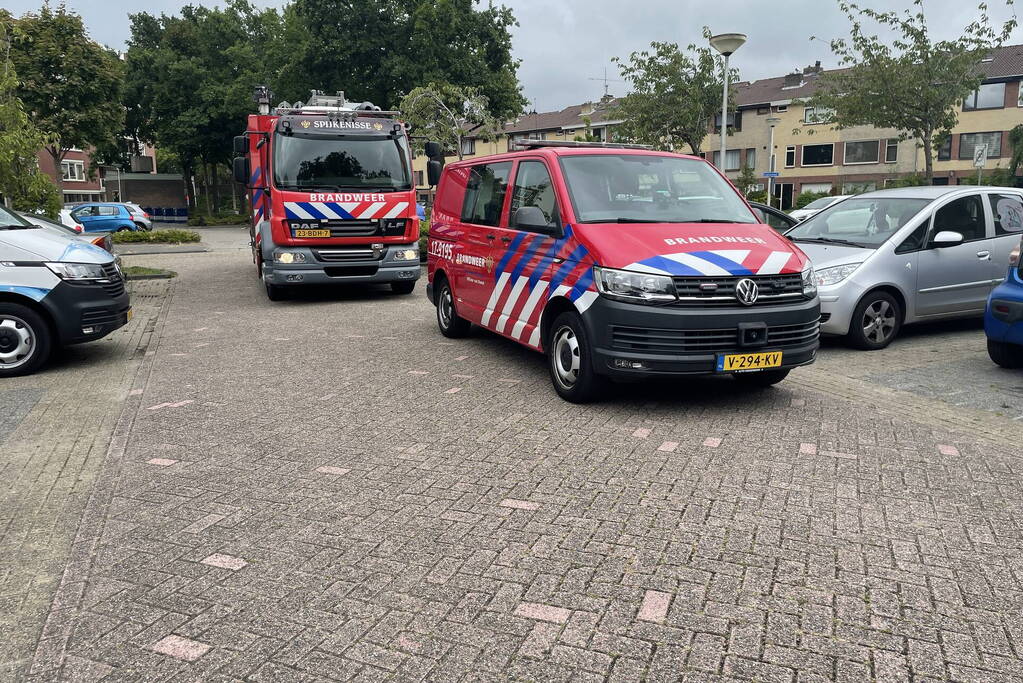 Gaslekkage in meterkast van flatwoning