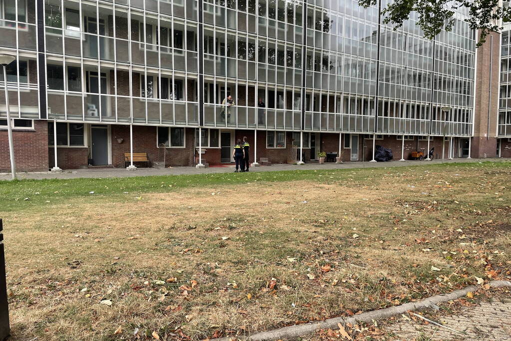 Gaslekkage in meterkast van flatwoning