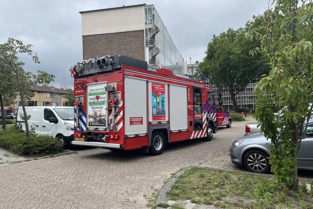 Gaslekkage in meterkast van flatwoning