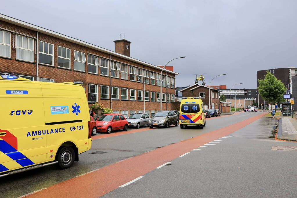 Scooterrijder ernstig gewond na ongeval