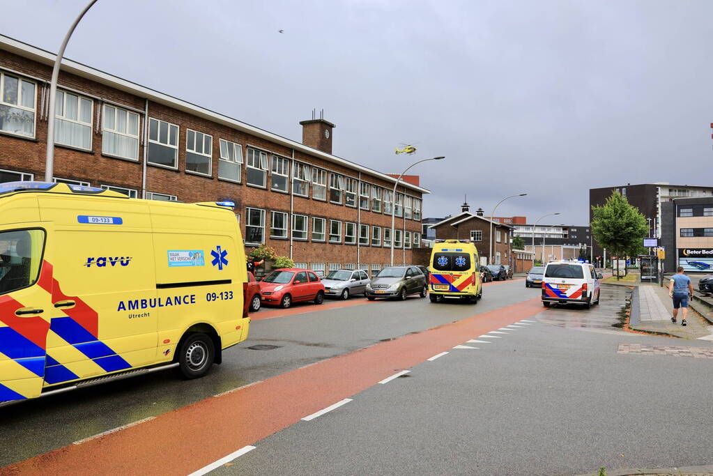 Scooterrijder ernstig gewond na ongeval
