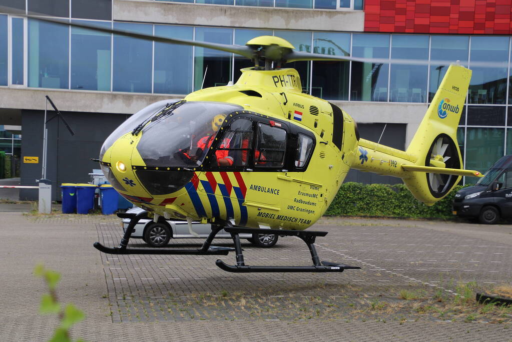 Scooterrijder ernstig gewond na ongeval