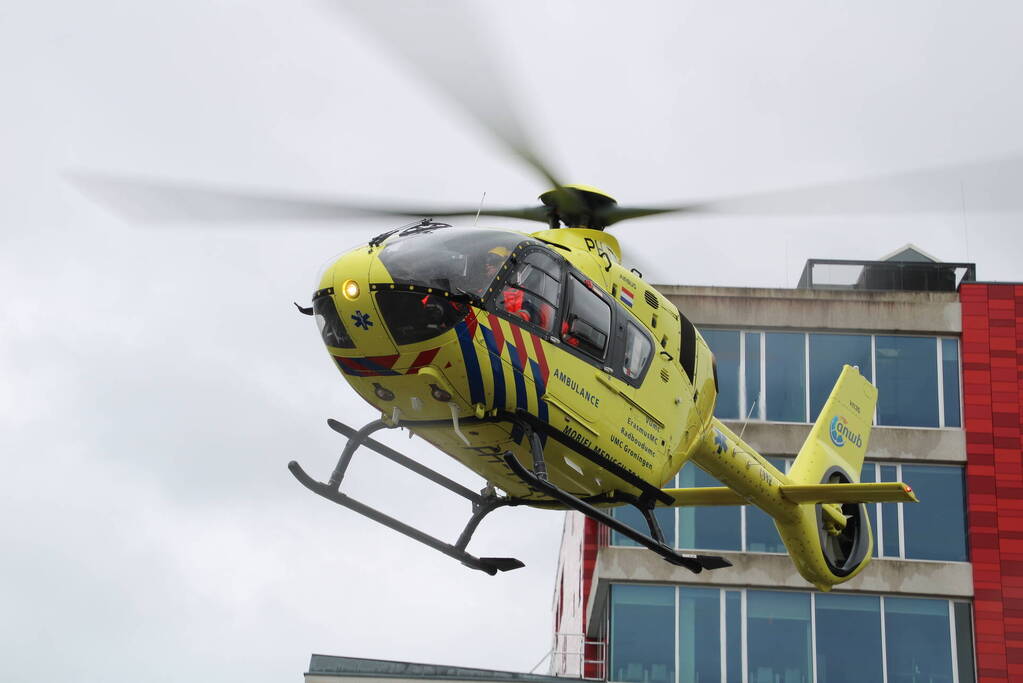 Scooterrijder ernstig gewond na ongeval