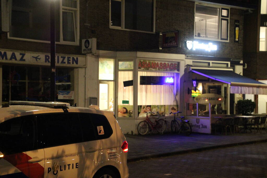 Onderzoek naar beroving op massagesalon