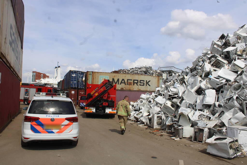 Persoon ernstig gewond na val van hoogte