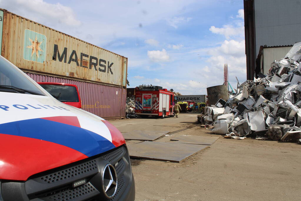Persoon ernstig gewond na val van hoogte