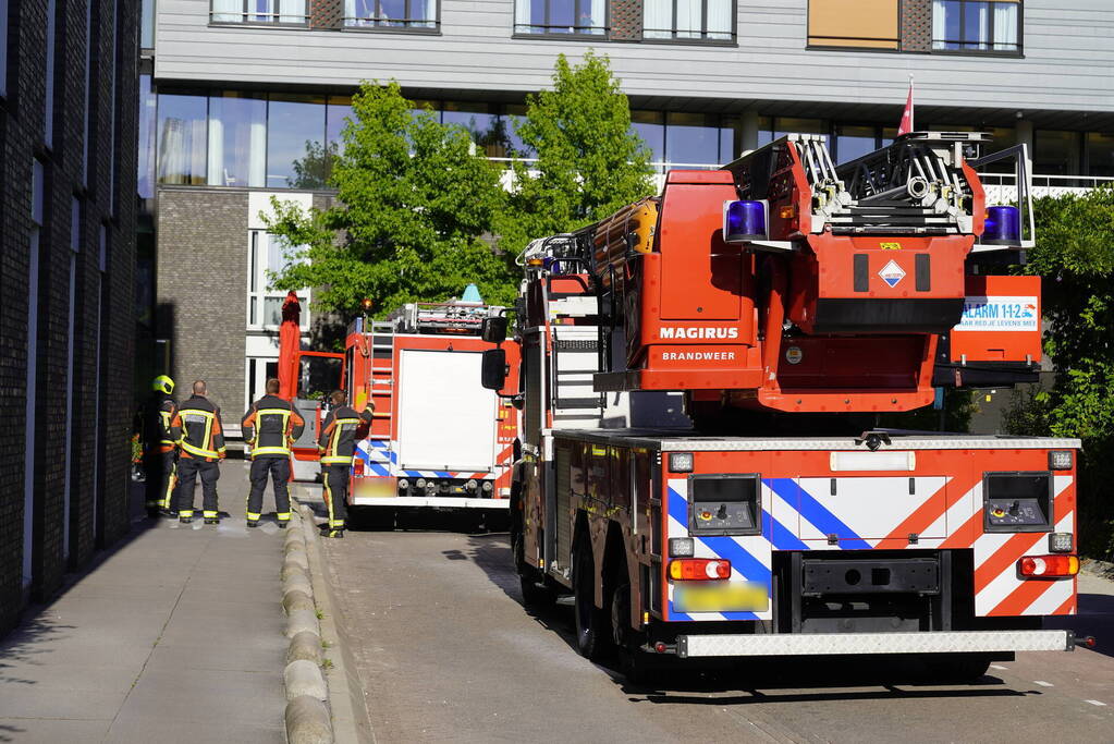 Brandweer ingezet voor kapotte boiler