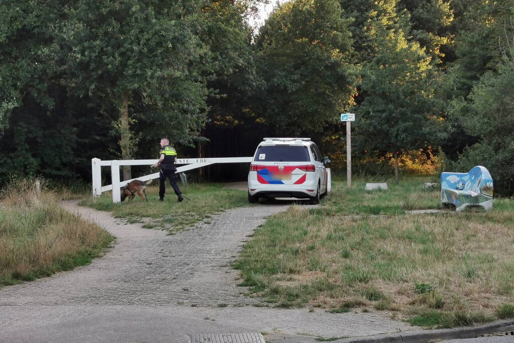 Politiehelikopter zoekt mee naar minderjarige inbrekers