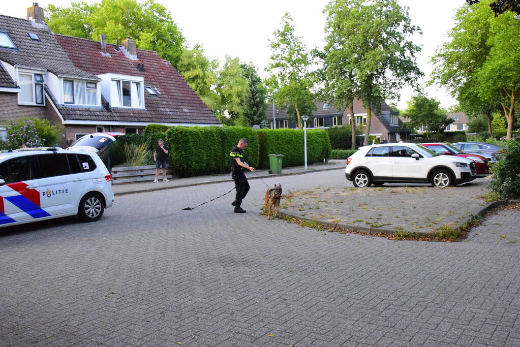 Politiehelikopter zoekt mee naar minderjarige inbrekers