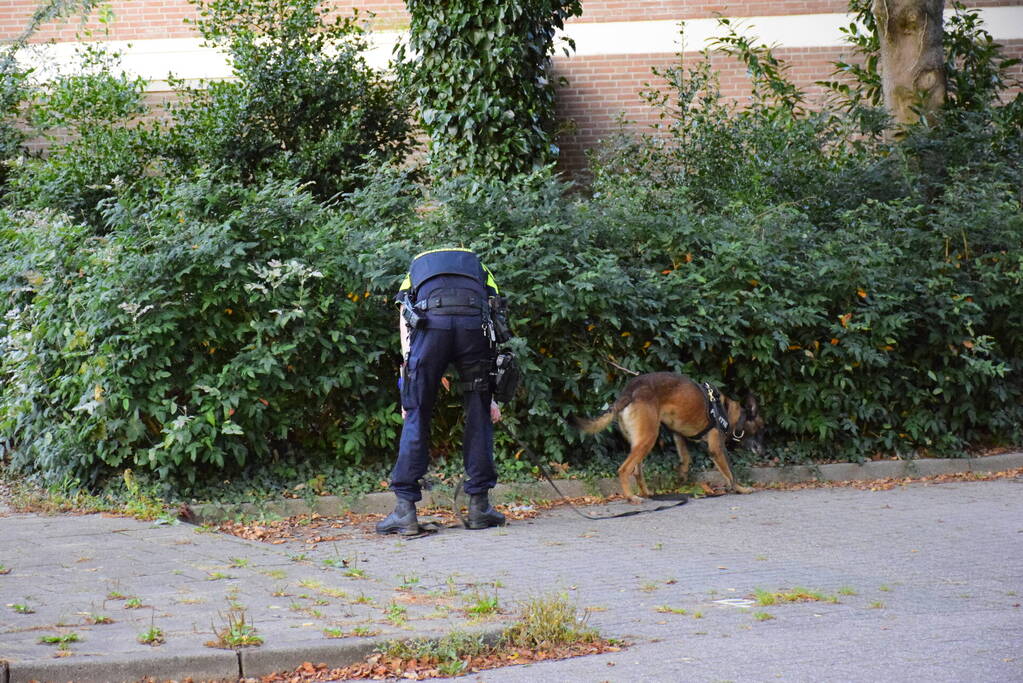 Politiehelikopter zoekt mee naar minderjarige inbrekers