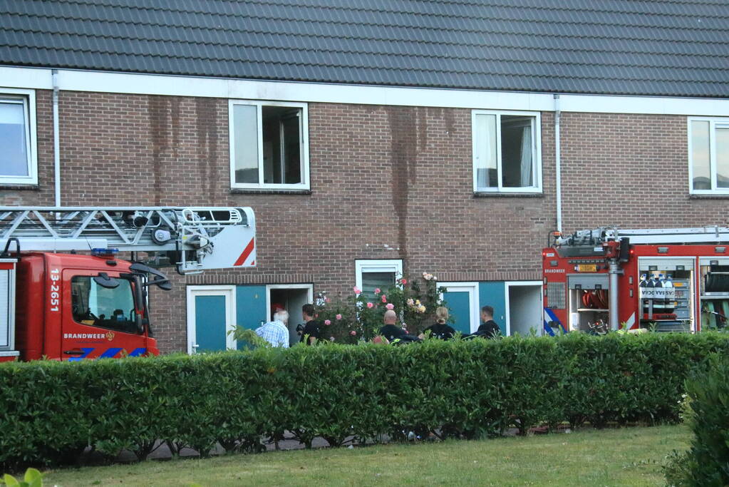 Twee gewonden bij woningbrand