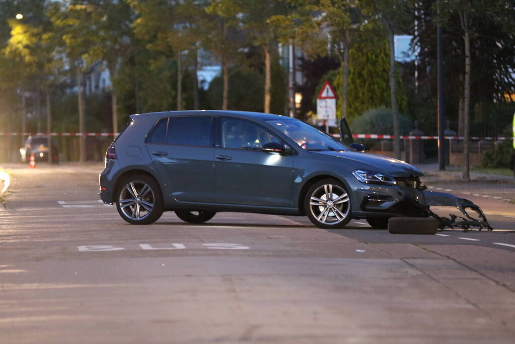 Gewonden bij frontale botsing auto's