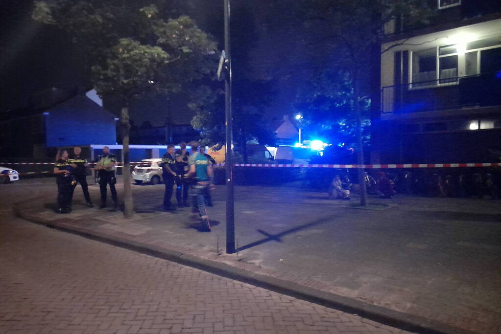 Grote uitslaande brand in appartementencomplex