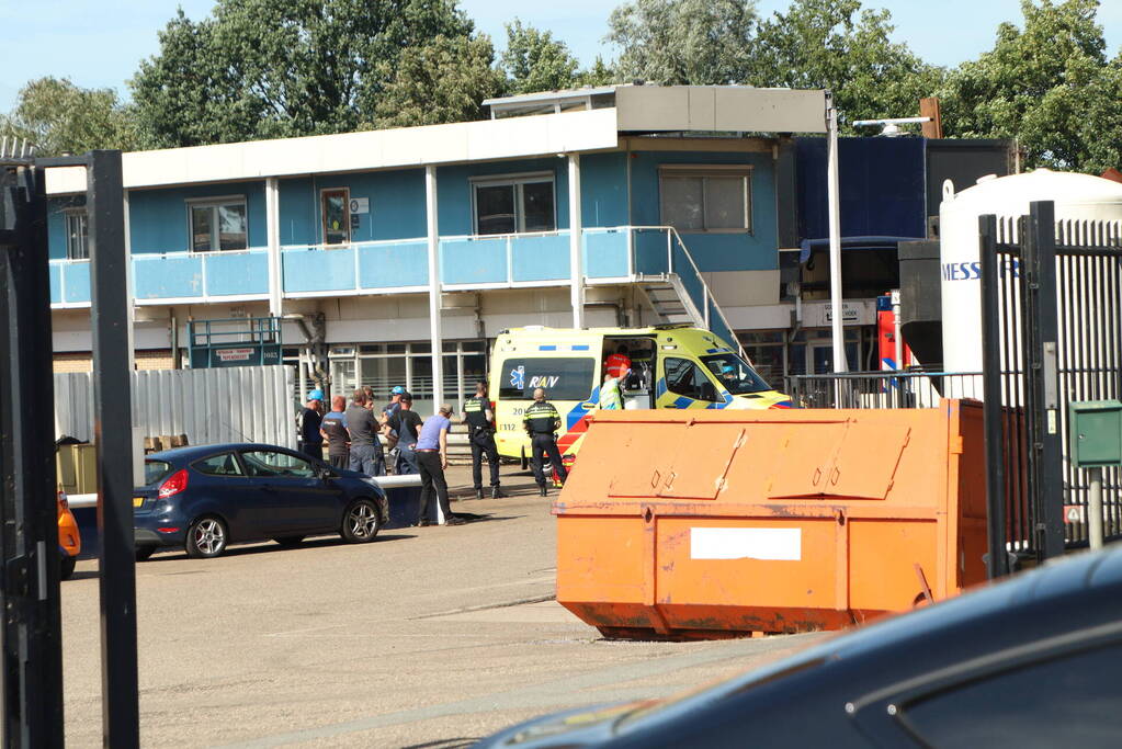 Traumahelikopter landt voor incident op bedrijventerrein