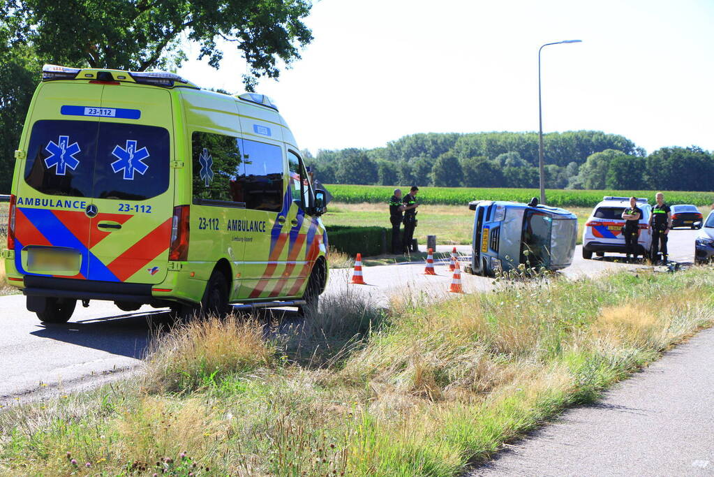 Persoon gewond bij verkeersongeval