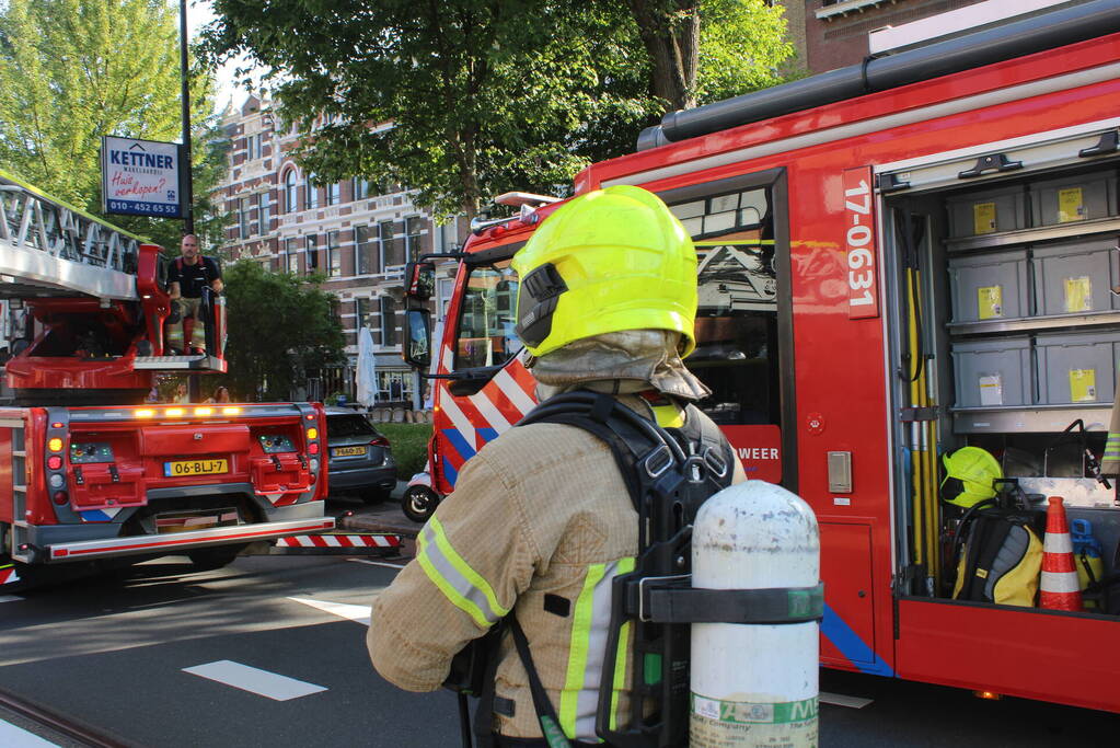 Brand in horecazaak