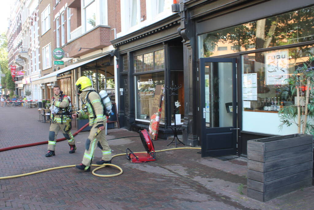Brand in horecazaak