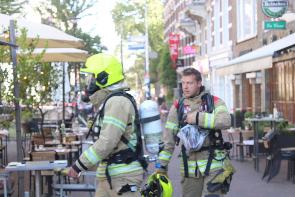 Brand in horecazaak