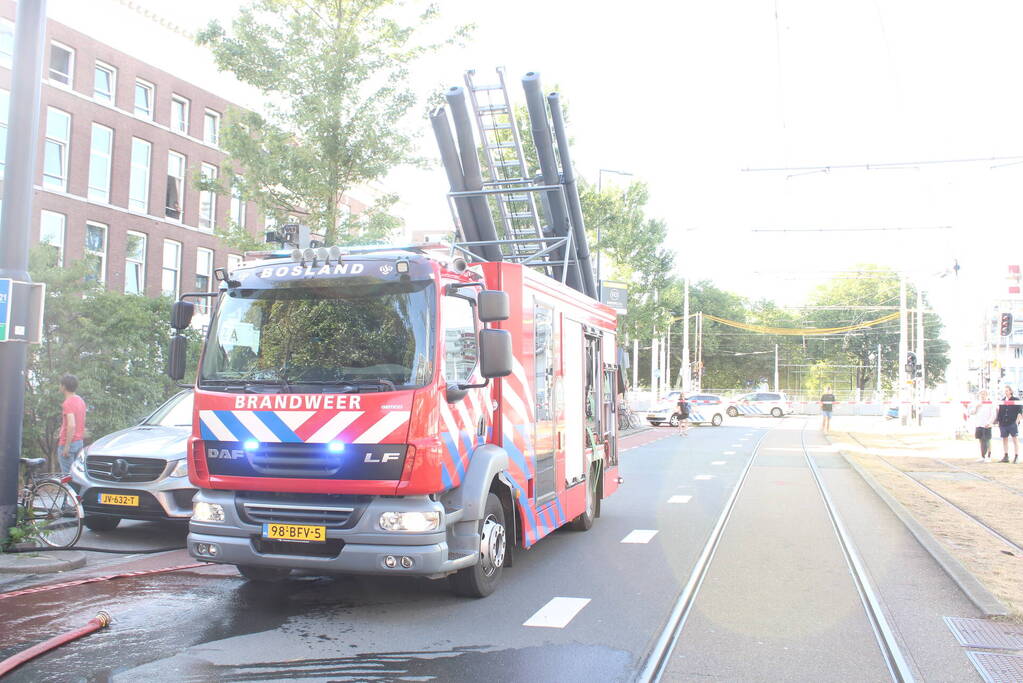Brand in horecazaak