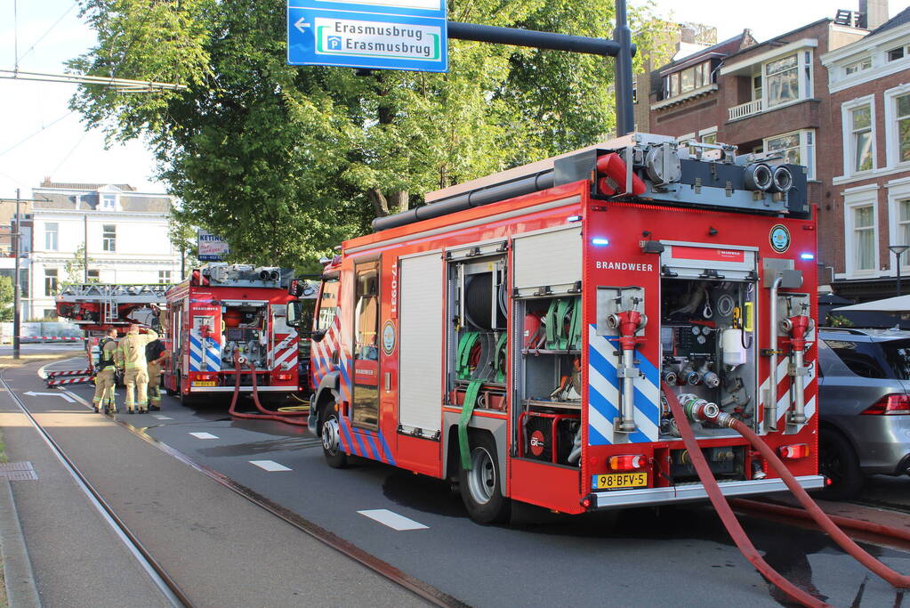 Brand in horecazaak