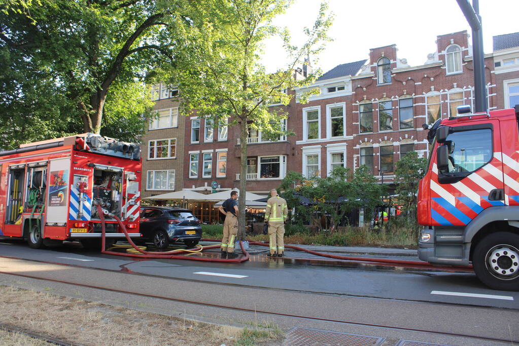 Brand in horecazaak