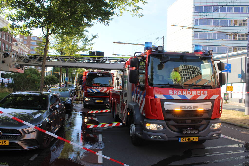 Brand in horecazaak