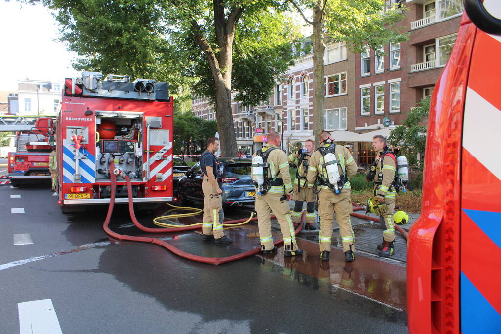 Brand in horecazaak