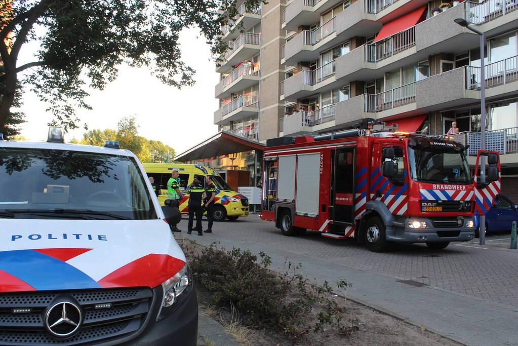 Magnetron zorgt voor brand in flat