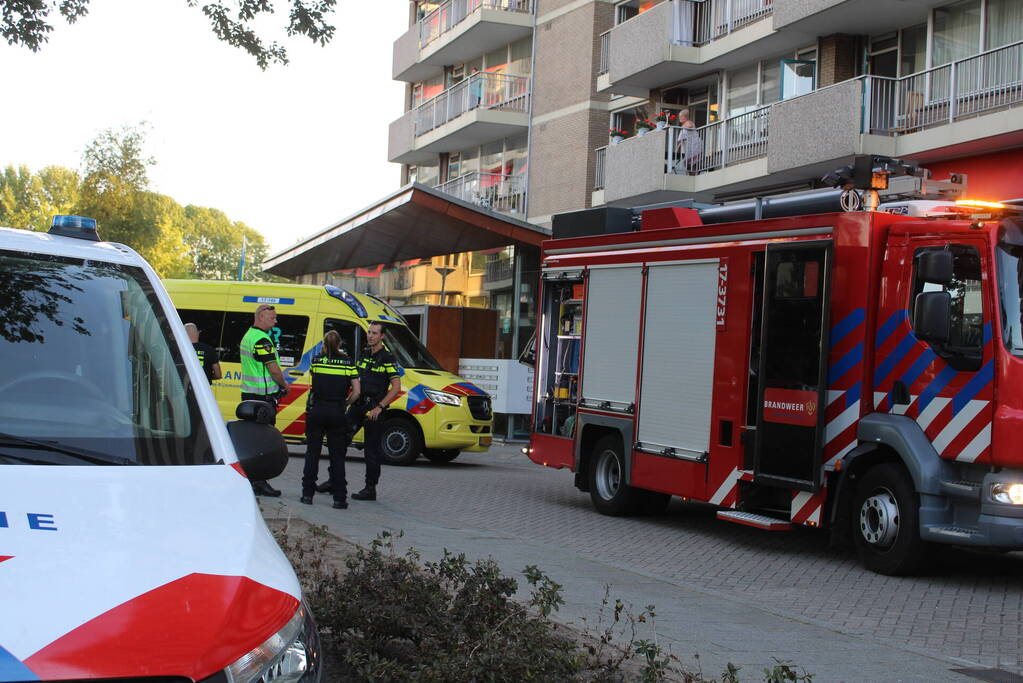 Magnetron zorgt voor brand in flat