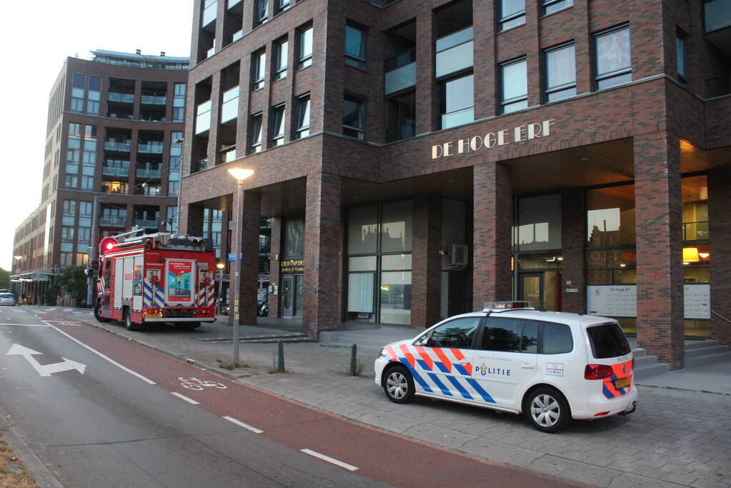 Zoektocht naar waterlekkage in flat