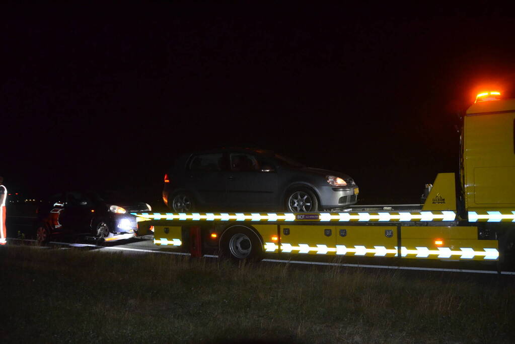 Zwaargewonde na aanrijding met object