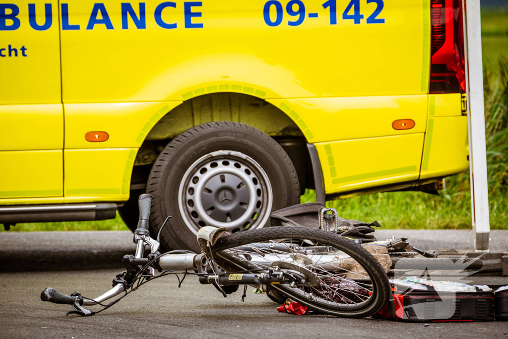 Fietser aangereden tijdens oversteken