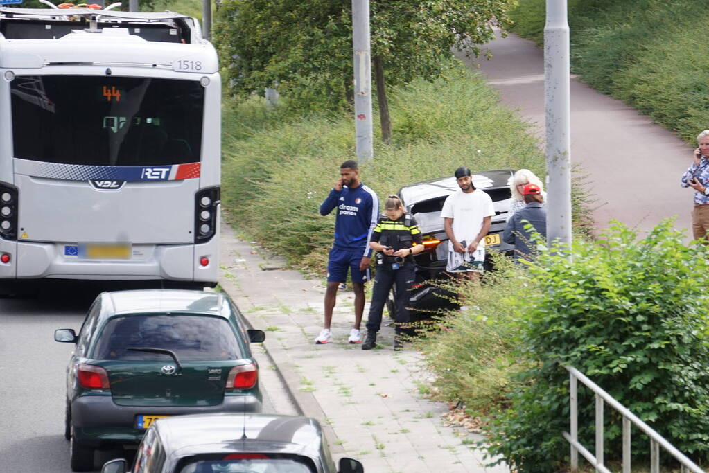 Twee auto's betrokken bij botsing