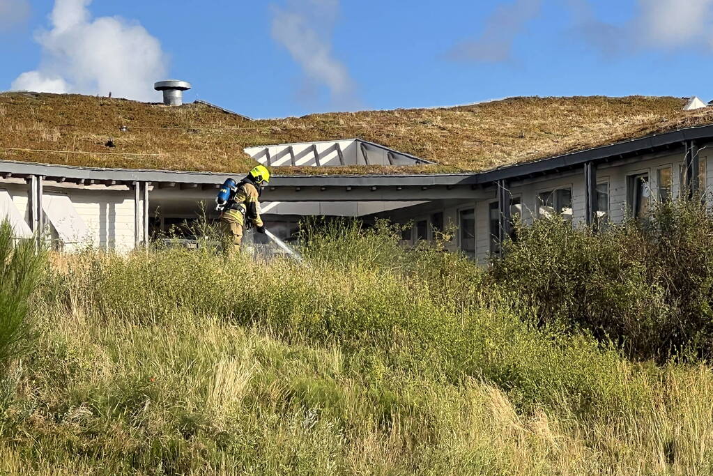 Stuk bosschage verwoest vanwege brand